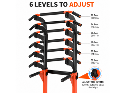 Adjustable Chin Up Pull Up Chin Up Station Workout