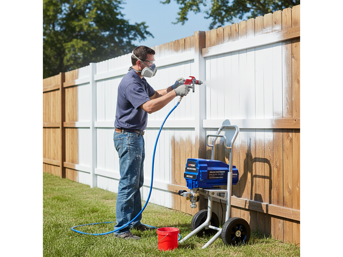 Airless paint sprayer