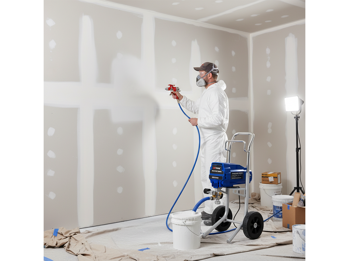 Airless paint sprayer