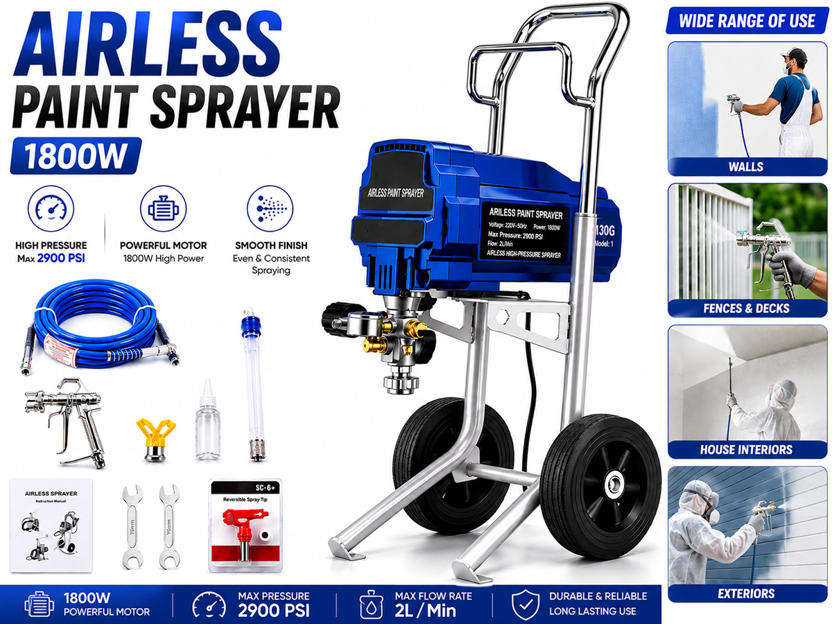 Airless paint sprayer