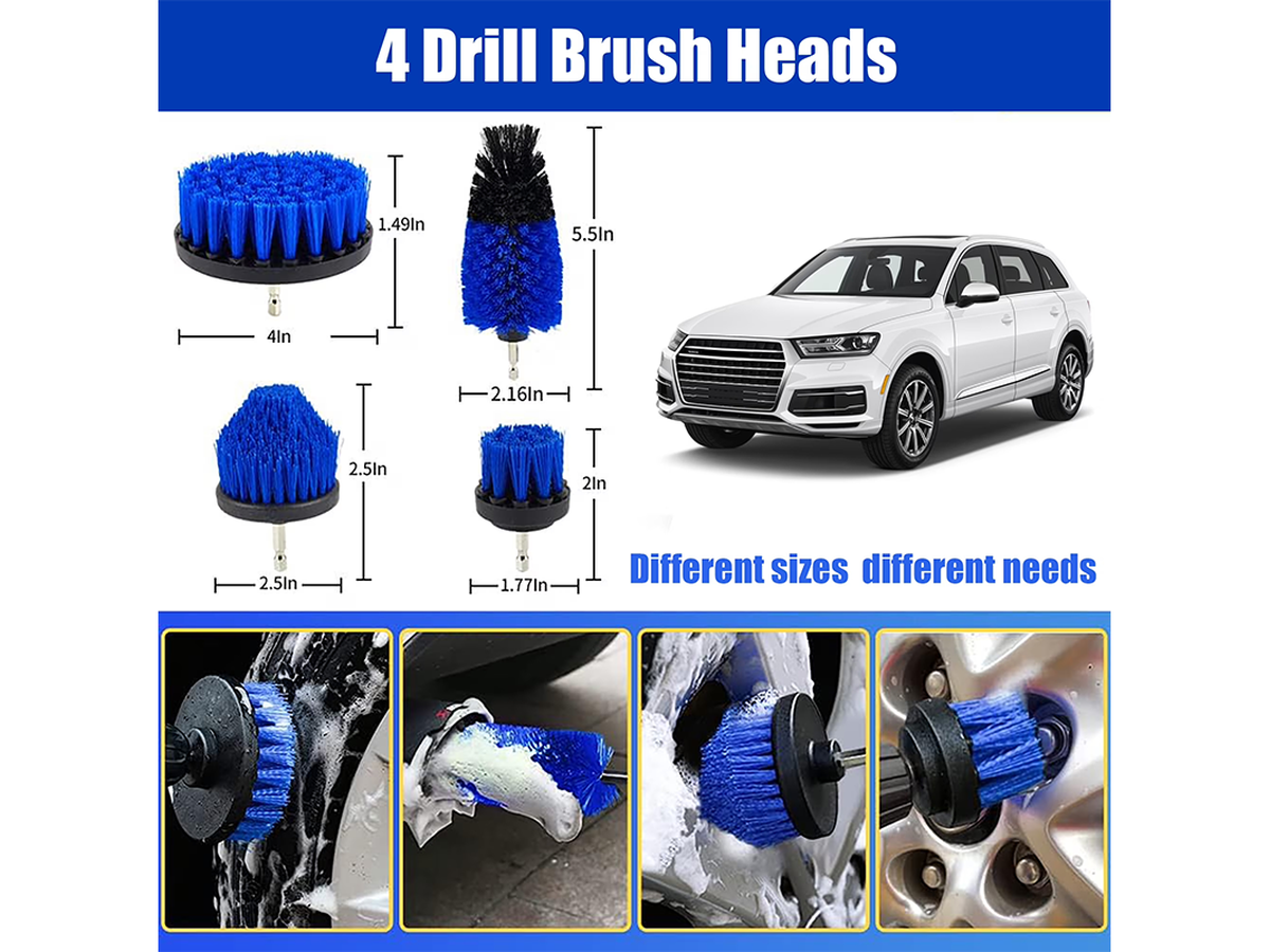 Car Detailing Brush Set