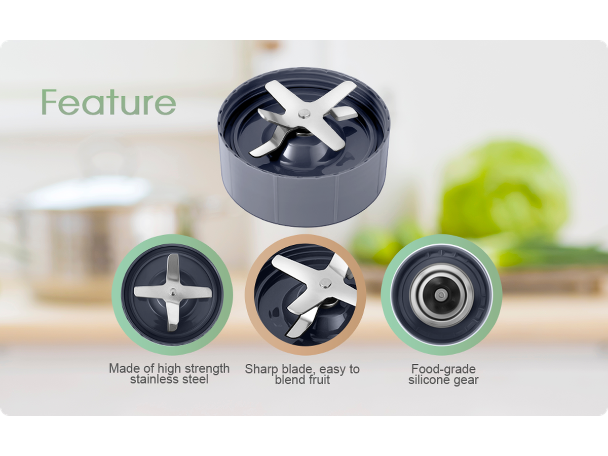 Replacement 7 PCS NutriBullet Juicer Cup Set