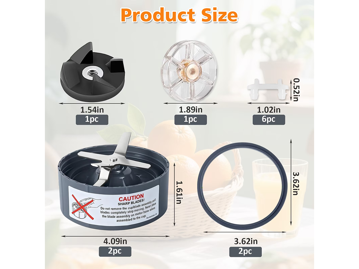 Replacement NutriBullet Blade 600W 900W With Seals NutriBullet
