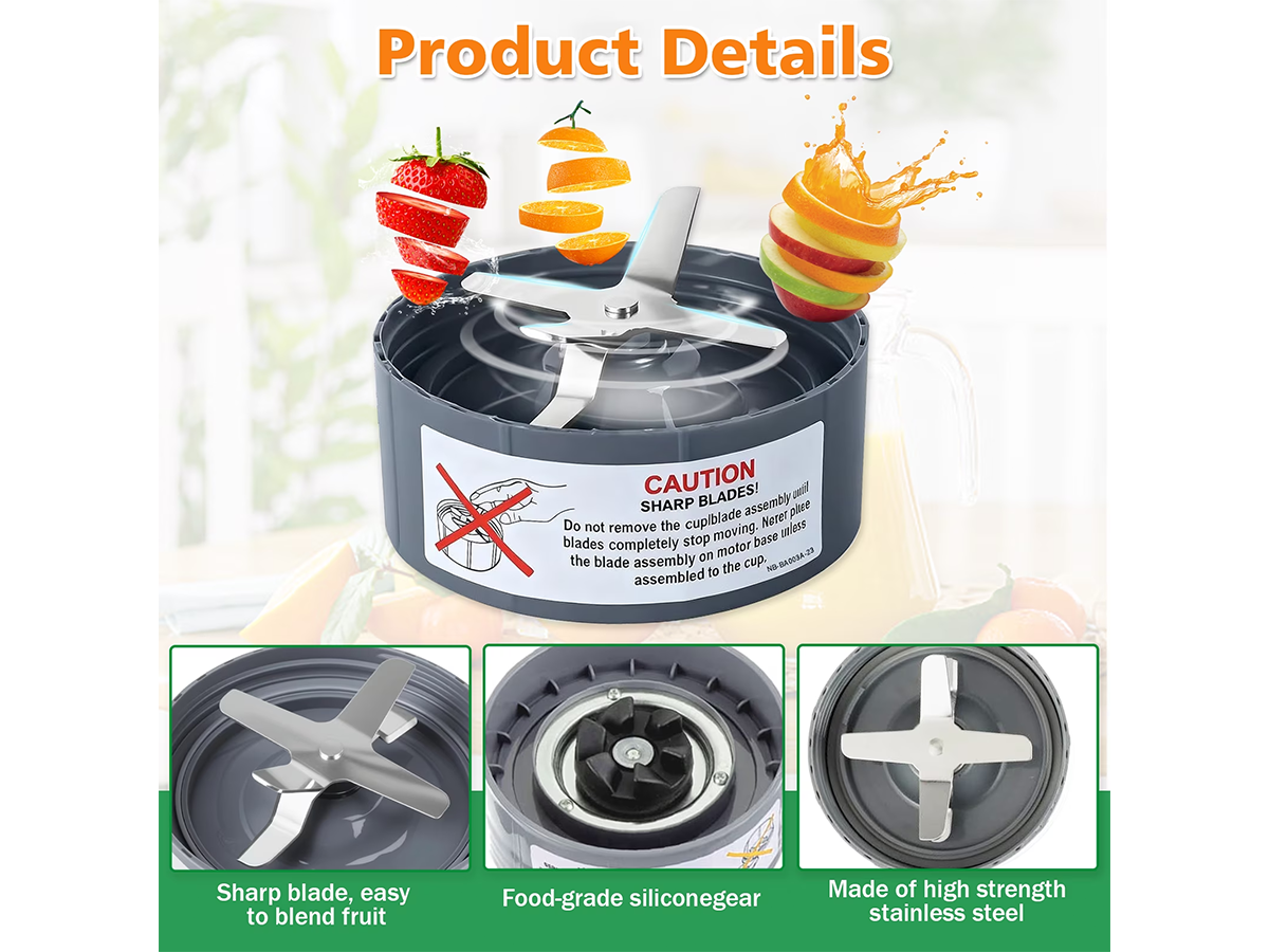 Replacement NutriBullet Blade 600W 900W With Seals NutriBullet