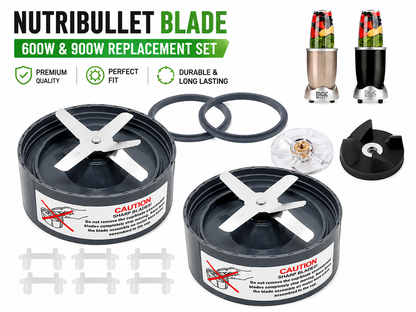 Replacement NutriBullet Blade 600W 900W With Seals NutriBullet