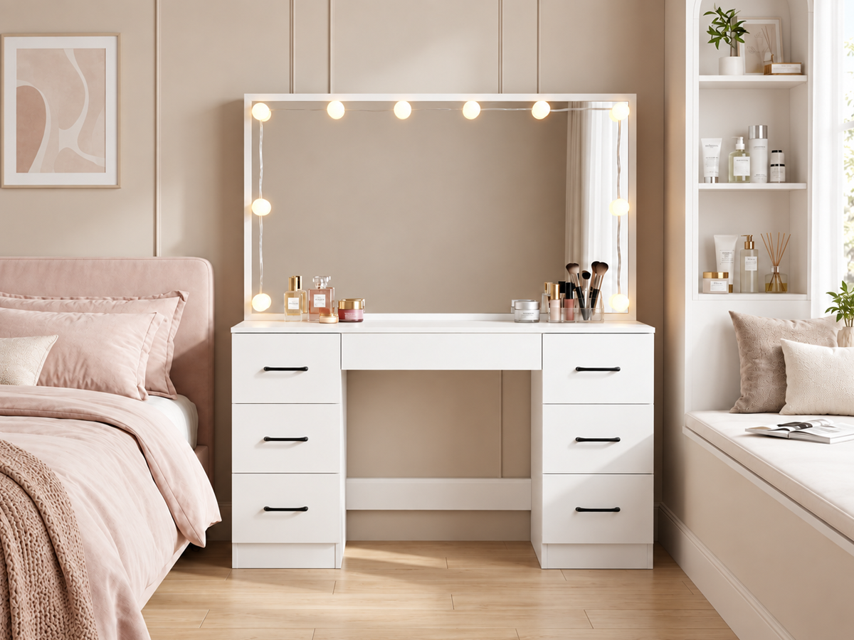 Dressing Table With Mirror