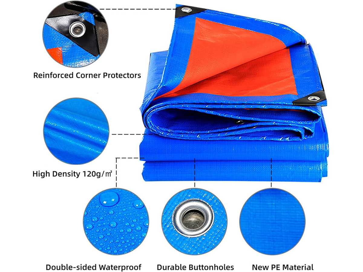 Tarpaulin Tarps 6X6M