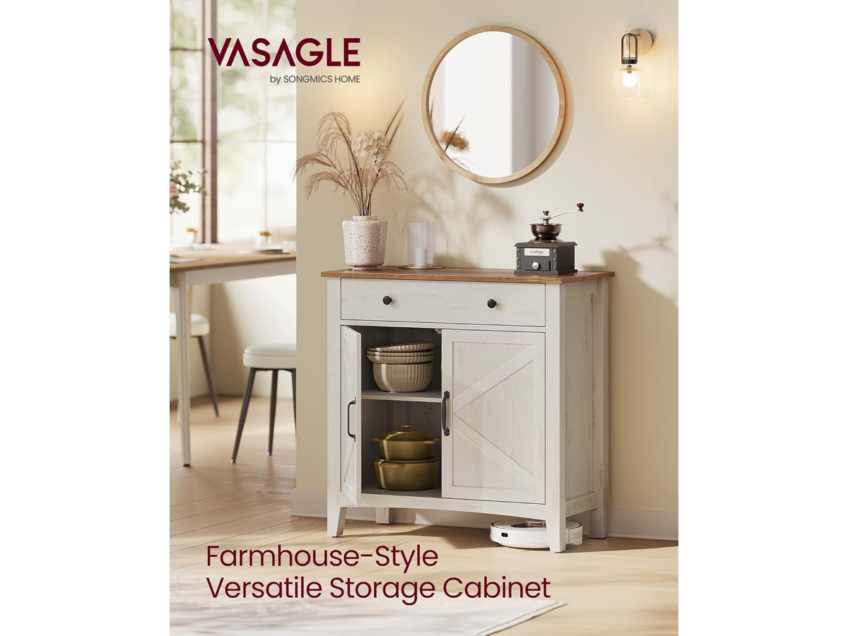 Storage Cabinet Coffee Bar Cabinet with Drawer