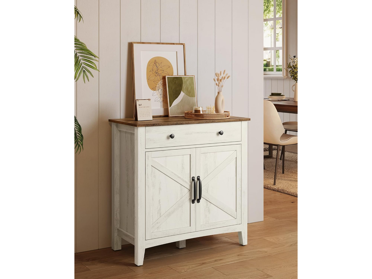 Storage Cabinet Coffee Bar Cabinet with Drawer