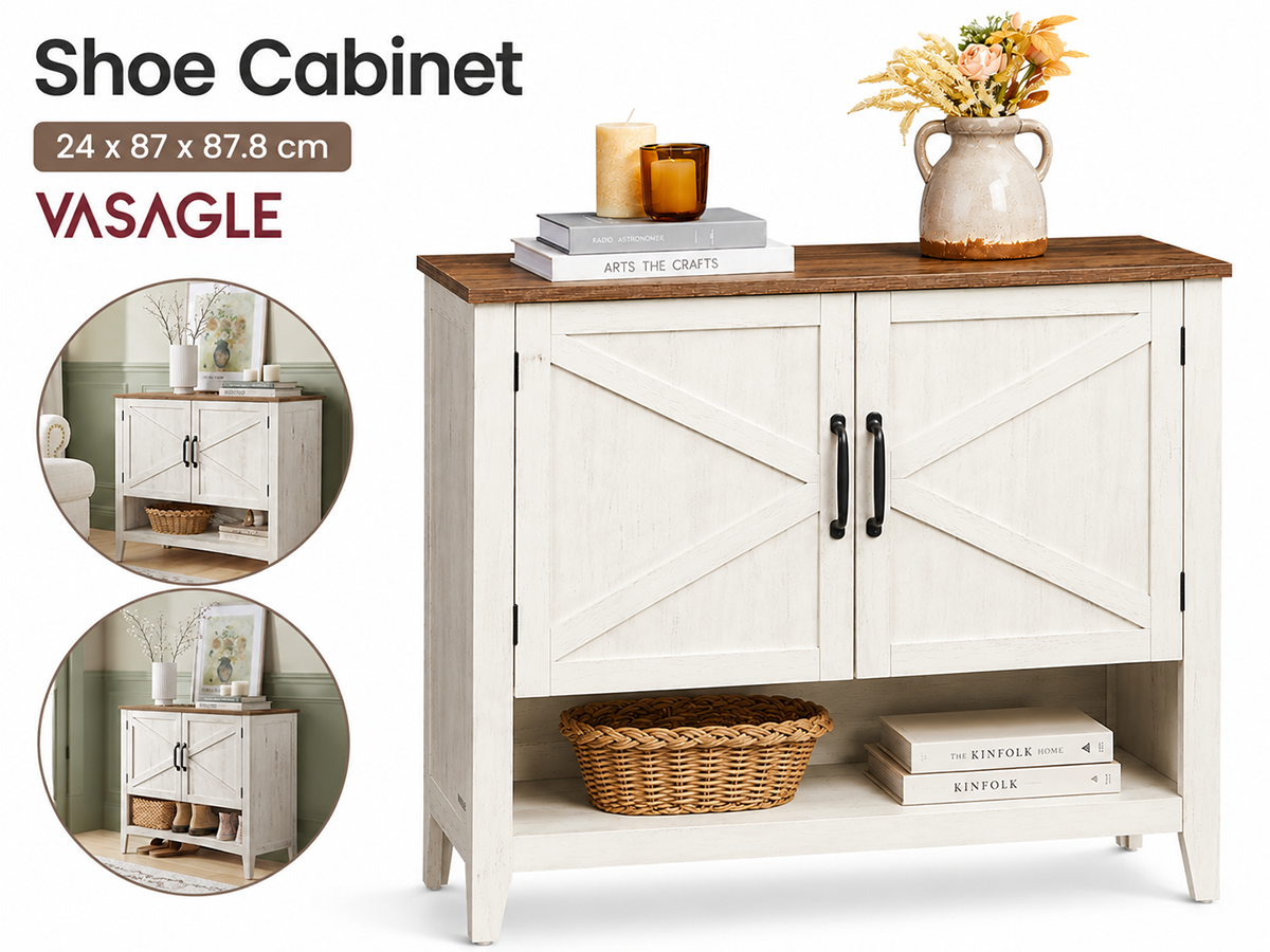 VASAGLE Shoe Cabinet