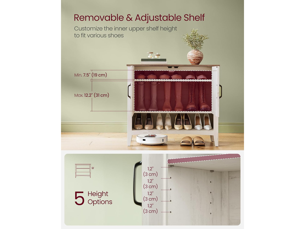 VASAGLE Shoe Cabinet