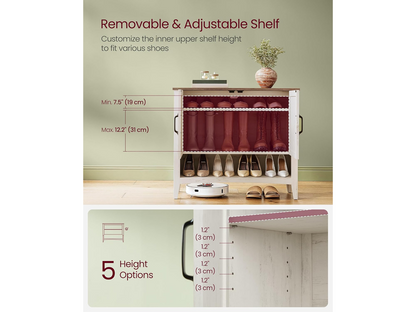 VASAGLE Shoe Cabinet