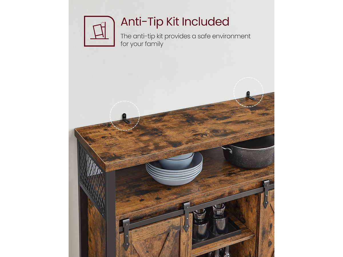 Buffet Cabinet Coffee Bar Storage Cabinet