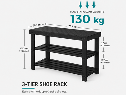 Shoe Rack Bench