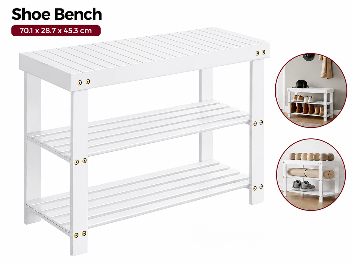 Shoe Storage Bench