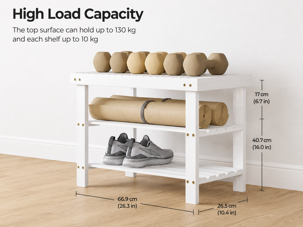 Shoe Storage Bench