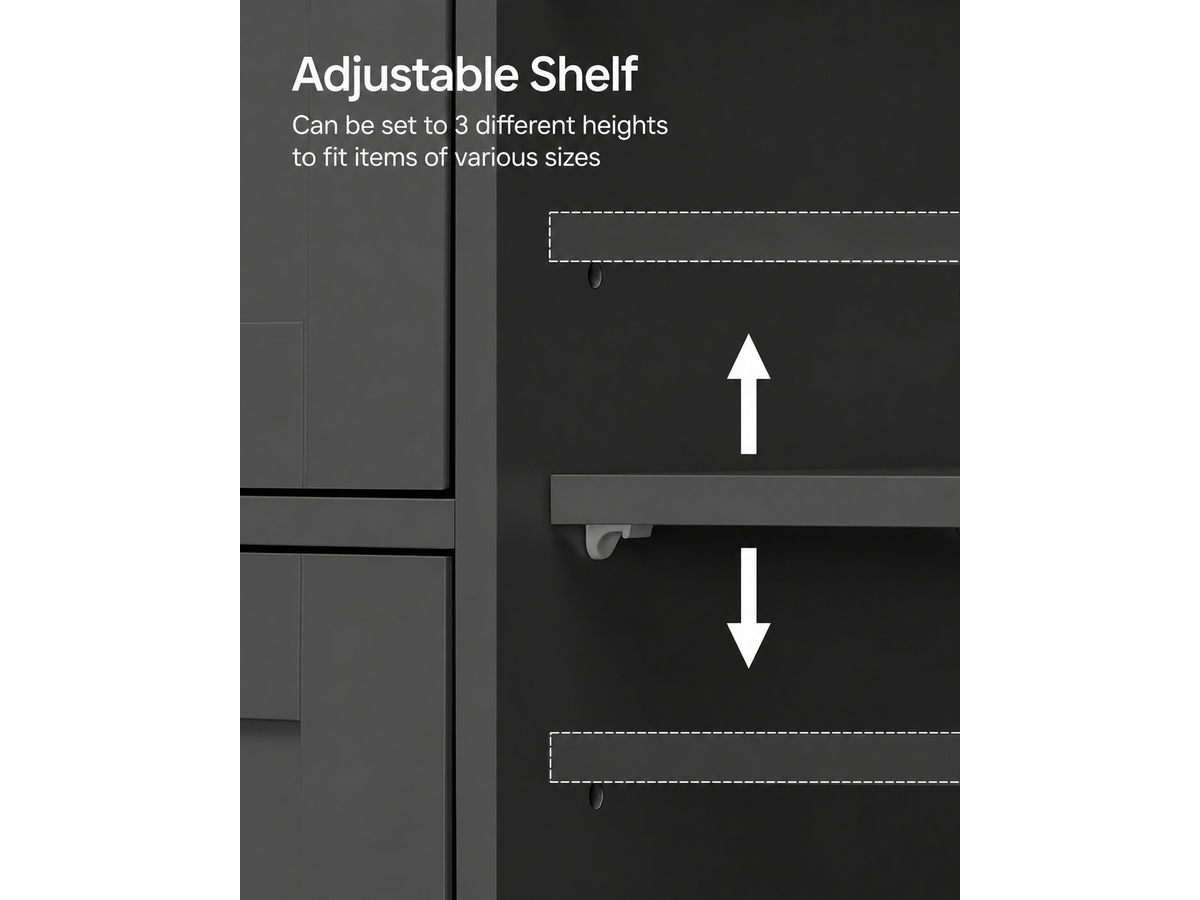 VASAGLE Freestanding Storage Cabinet