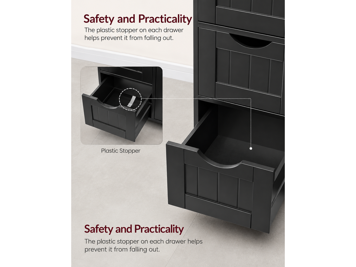 VASAGLE Freestanding Storage Cabinet