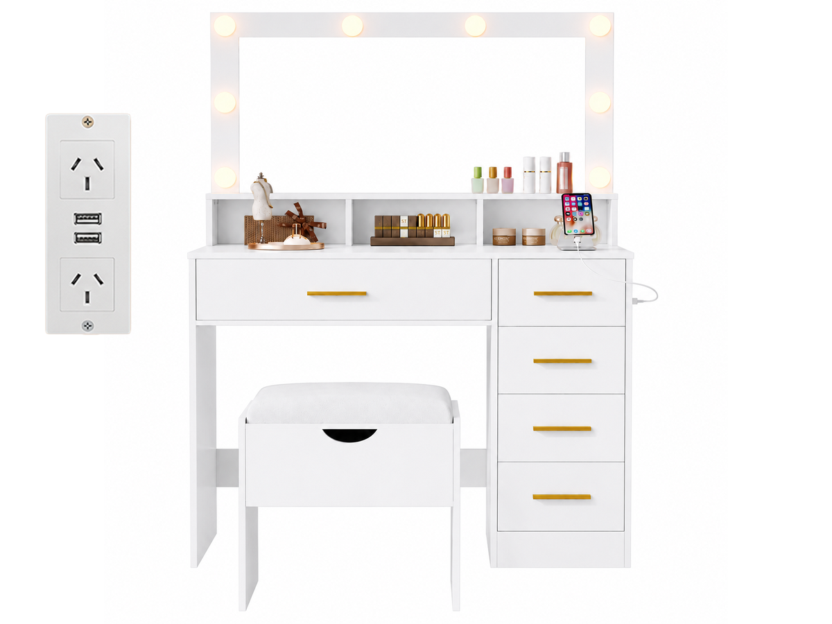 Dressing Table with Stool