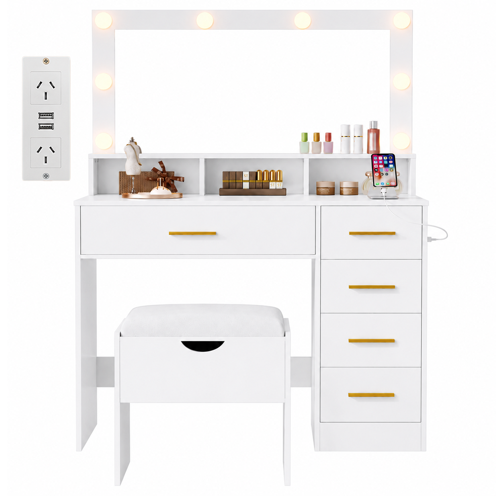 Dressing Table with Stool