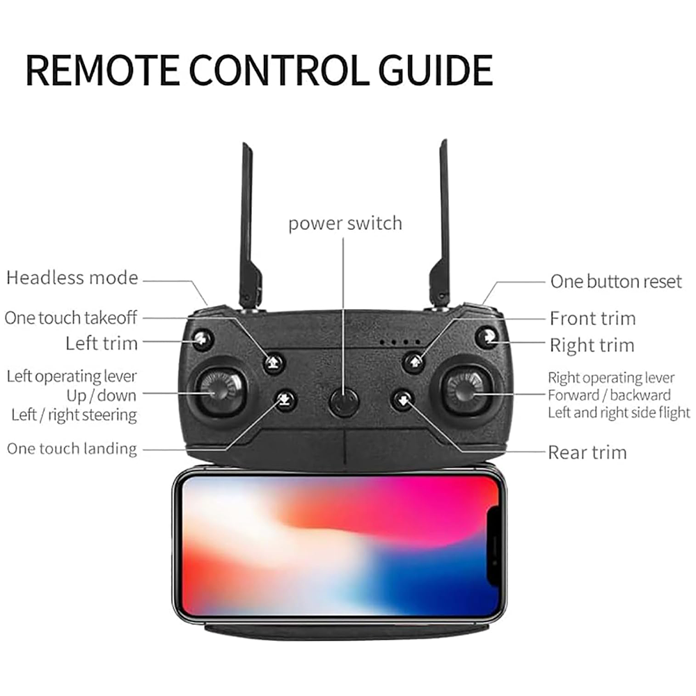 Drone With Camera and Battery