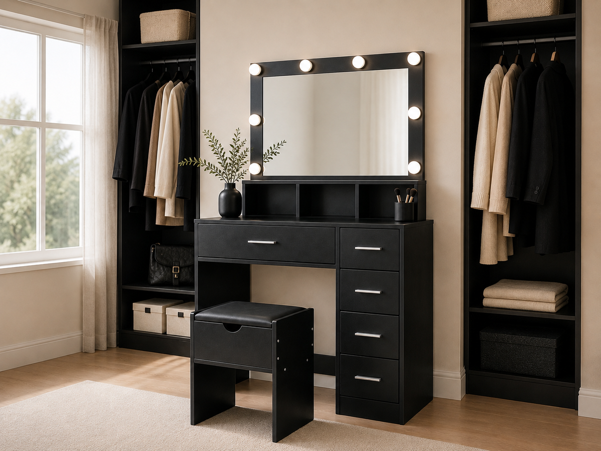 Dressing Table with Stool
