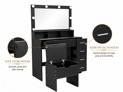 Dressing Table with Stool