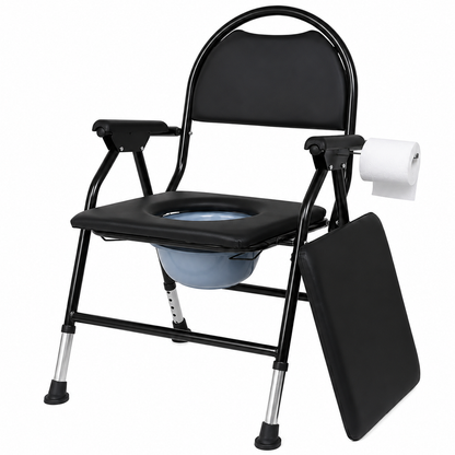 Adjustable Folding Commode Toilet Chair