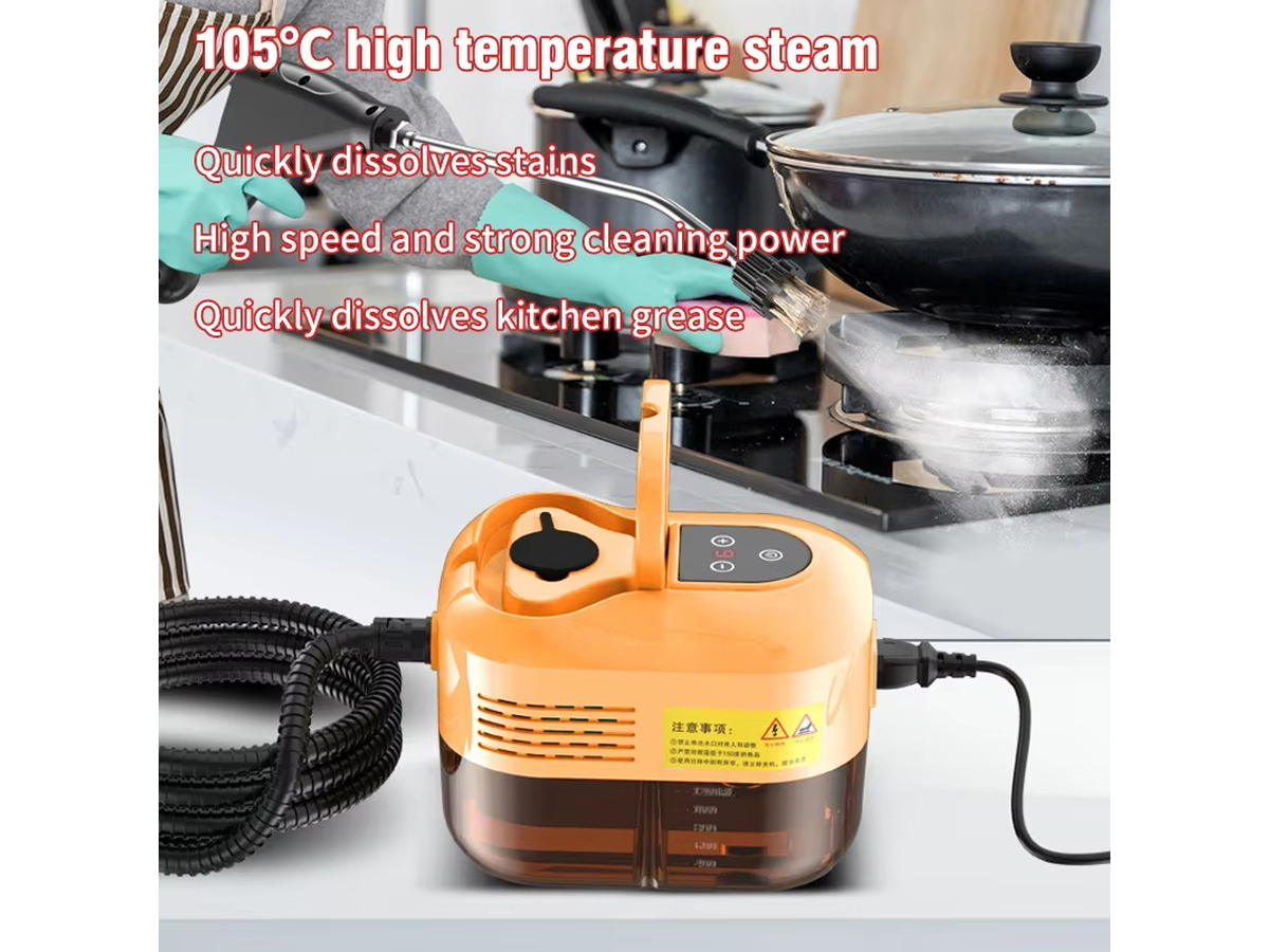 Handheld 2500W Steam Cleaner High Temperature Pressurized
