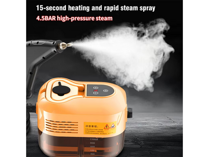 Handheld 2500W Steam Cleaner High Temperature Pressurized