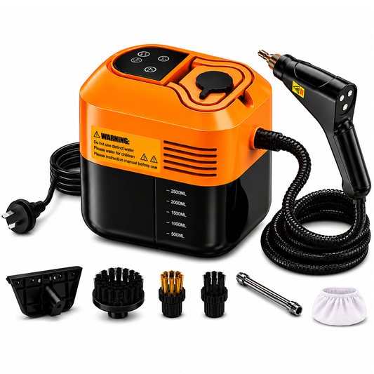 Handheld 2500W Steam Cleaner High Temperature Pressurized