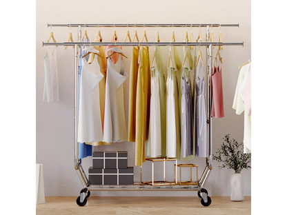 Metal Wardrobe Clothes Rack