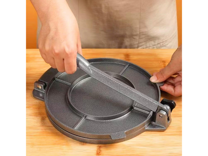 20 cm Cast Iron Tortilla Press with 100 Tortilla Press Papers