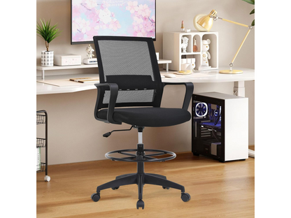 Drafting Chair Adjustable Standing Desk Chair