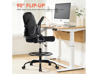 Drafting Chair Adjustable Standing Desk Chair