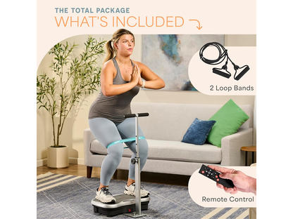 Vibration Plate with Handlebar