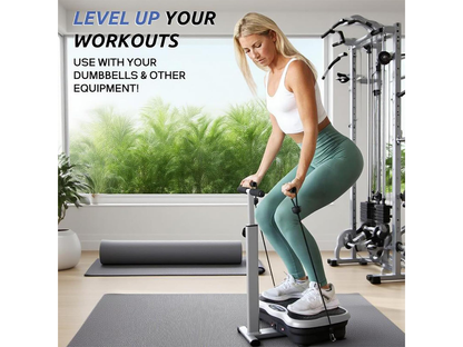 Vibration Plate with Handlebar