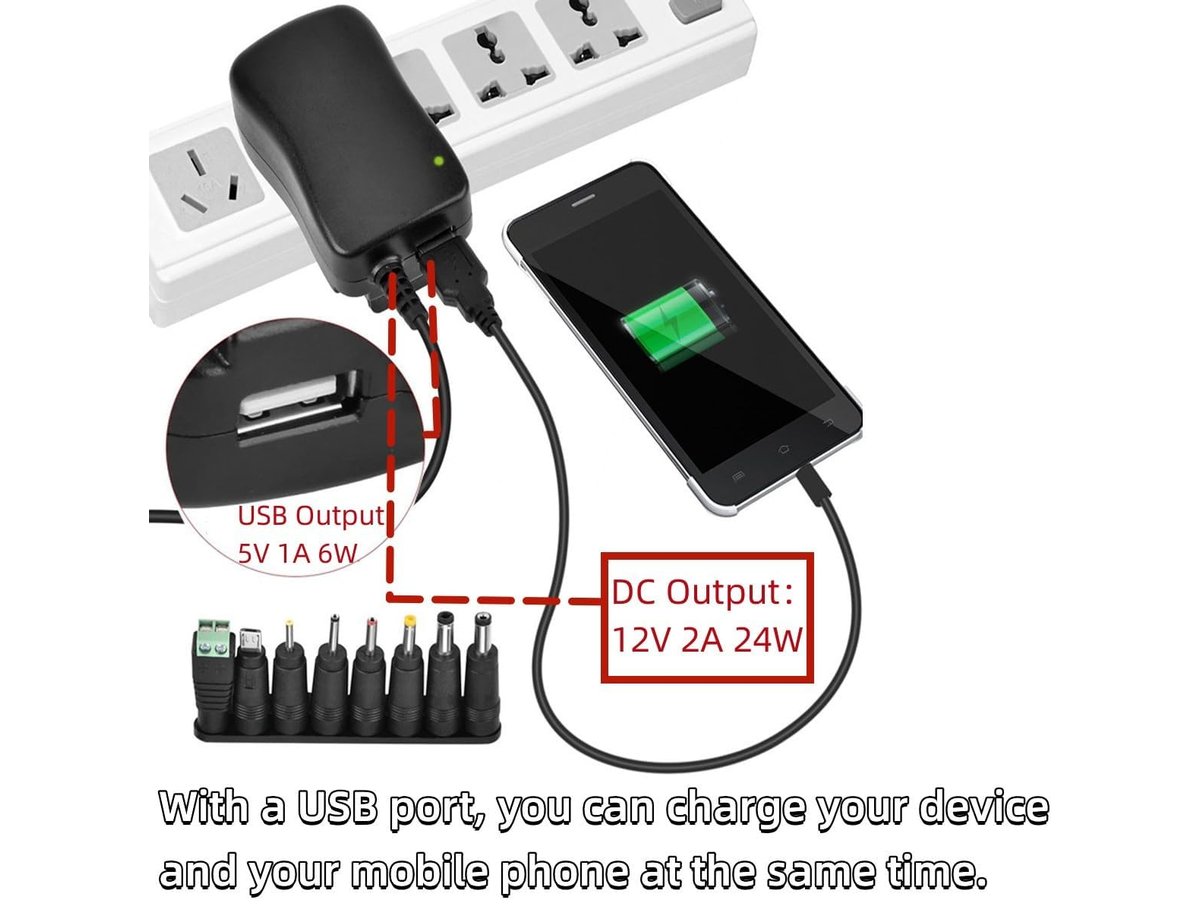 Universal Adjustable Power Adapter 30W