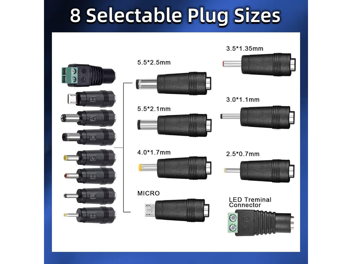 Universal Adjustable Power Adapter 30W