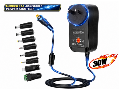 Universal Adjustable Power Adapter 30W