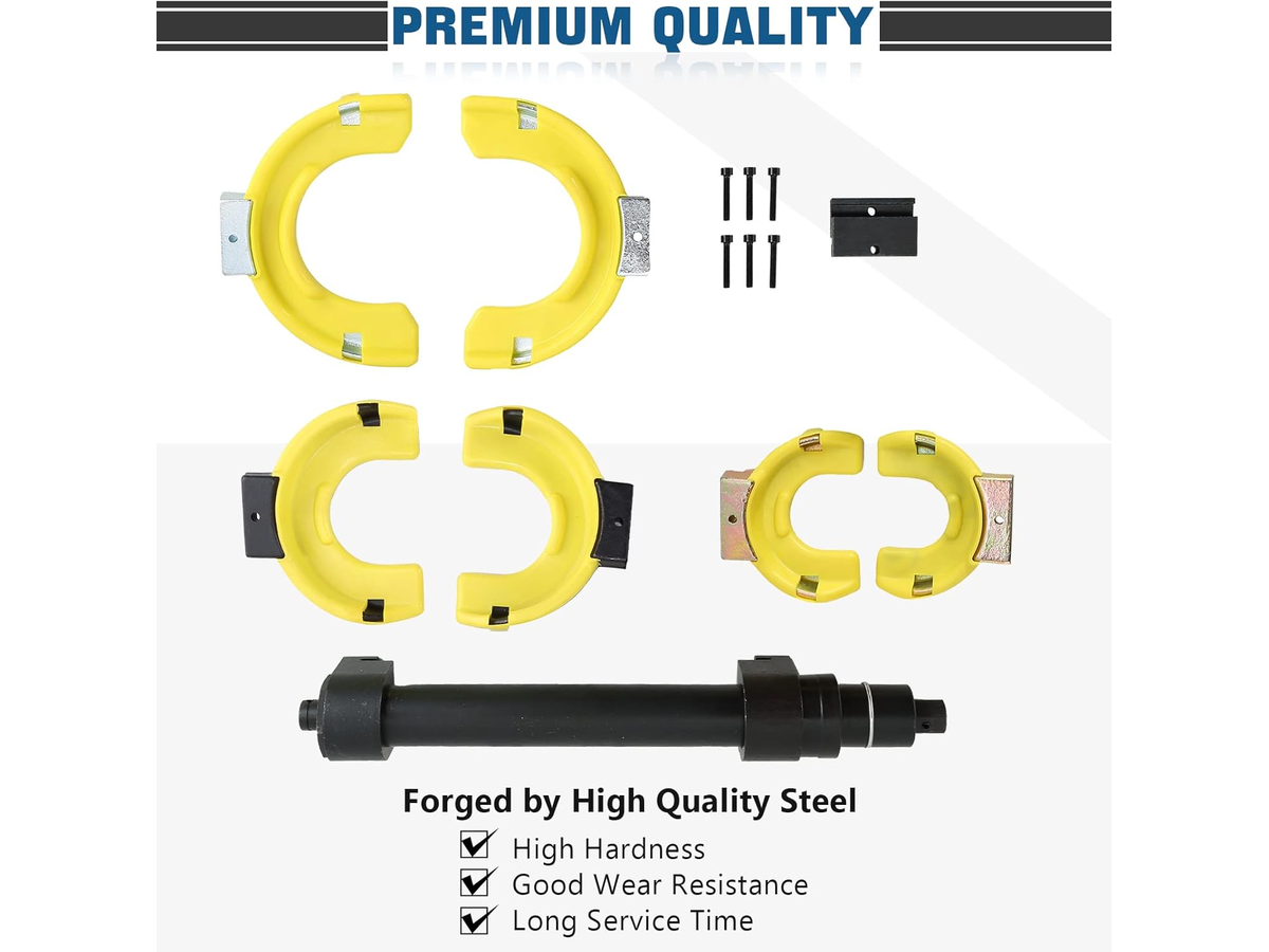 Strut Spring Compressor Kit Interchangeable Fork Strut Spring Extractor Set