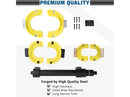 Strut Spring Compressor Kit Interchangeable Fork Strut Spring Extractor Set