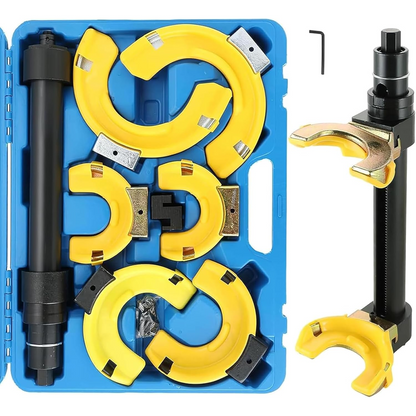 Strut Spring Compressor Kit Interchangeable Fork Strut Spring Extractor Set