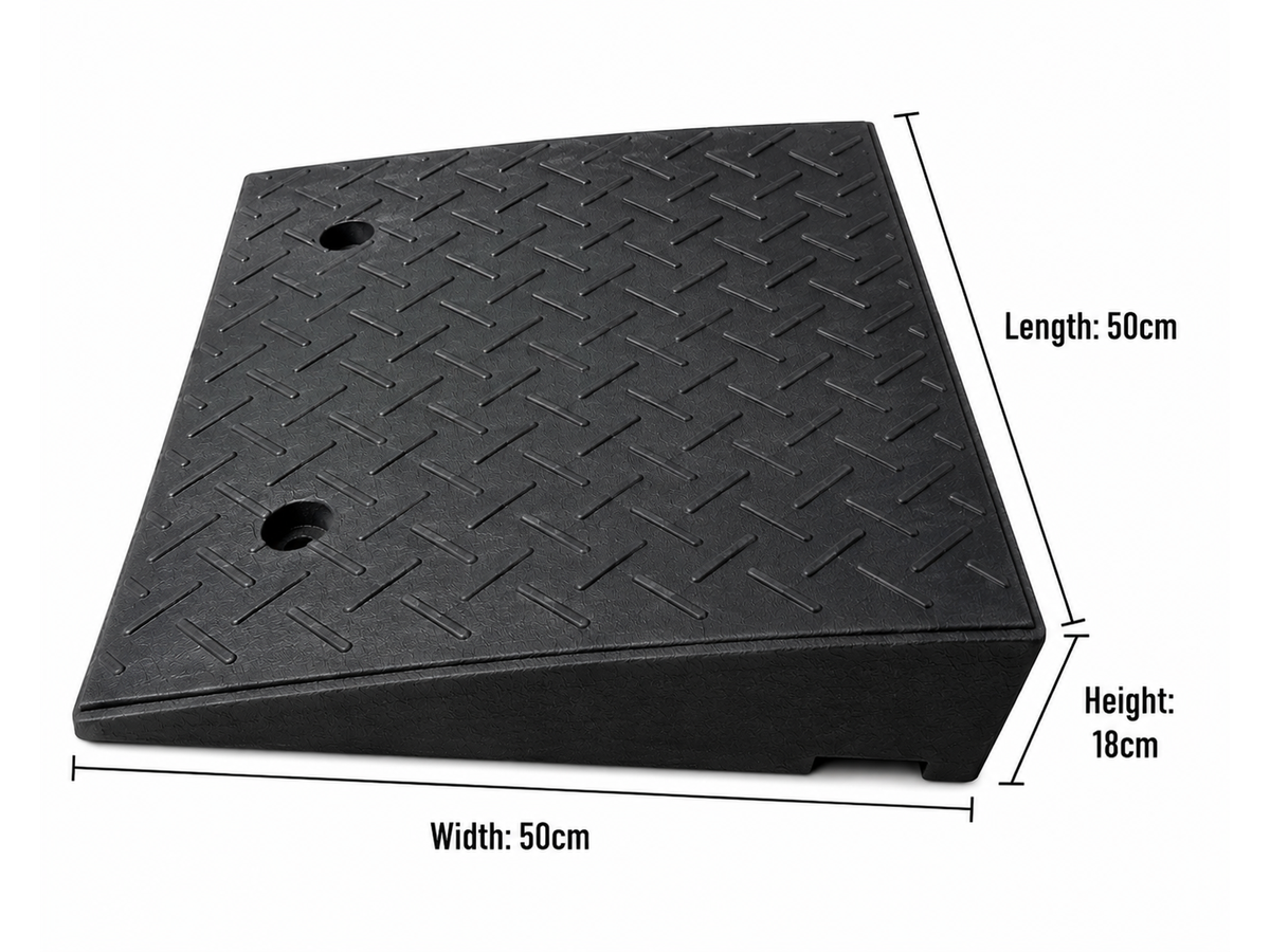Kerb Ramp Curb Ramp Pair 17.8cm Car Ramps x 2