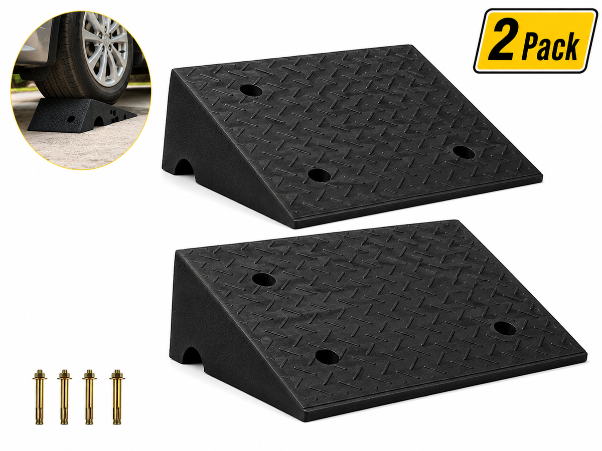 Kerb Ramp Curb Ramp Pair 17.8cm Car Ramps x 2