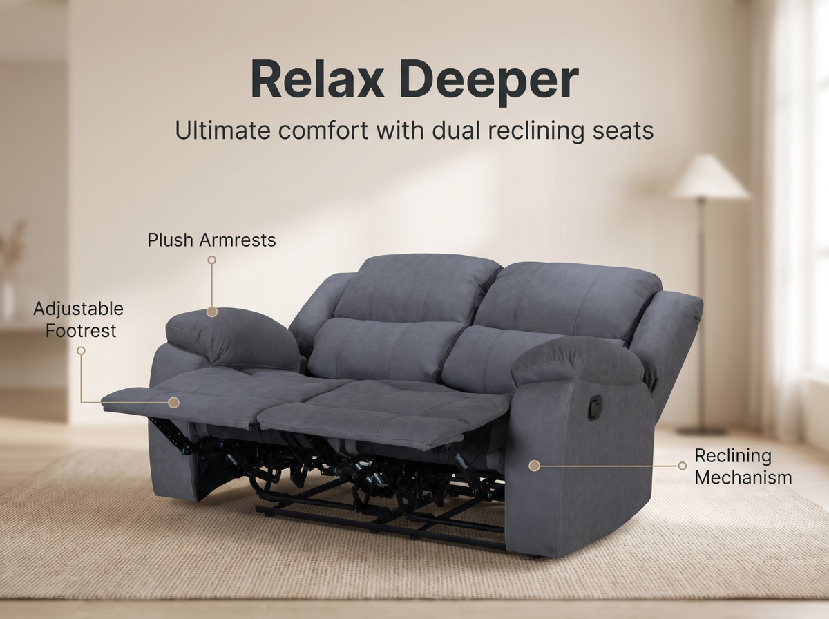 Recliner Sofa Set