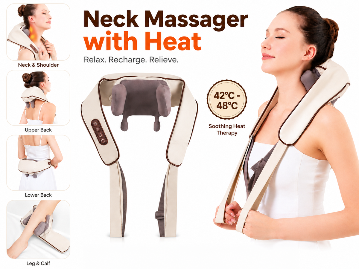 Neck and Shoulder Massager Heated