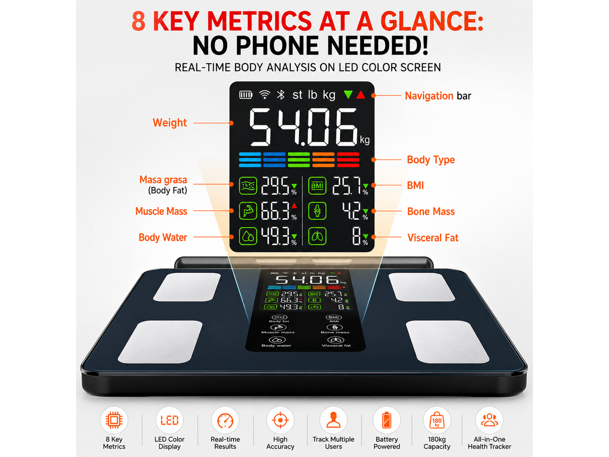 Bathroom Scales Bluetooth Body Fat Scale