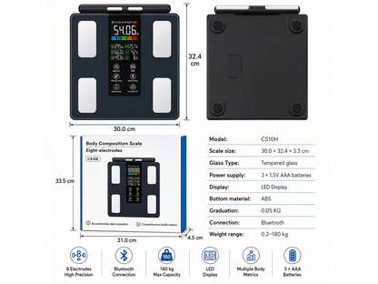Bathroom Scales Bluetooth Body Fat Scale