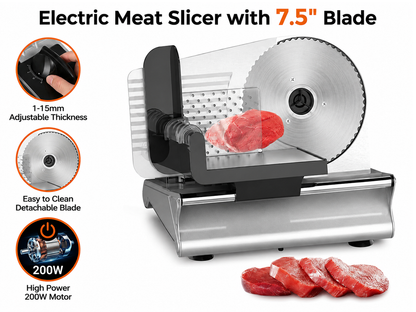 200W Meat Slicer Electric